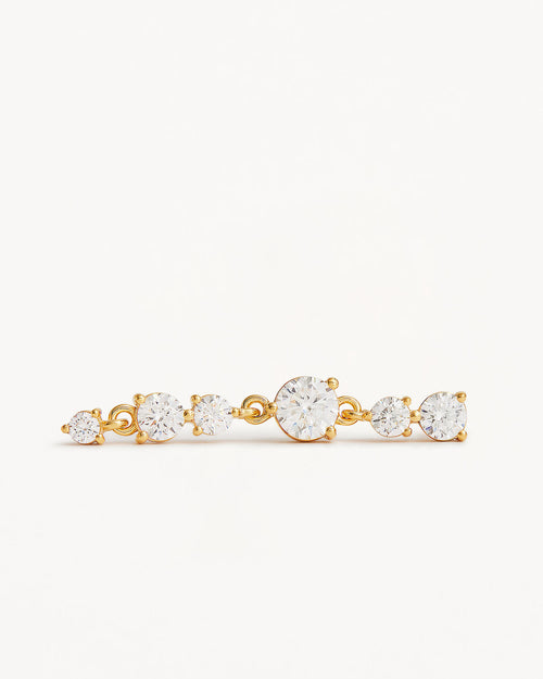 Yellow Gold Vermeil Forever Yours Drop Earrings