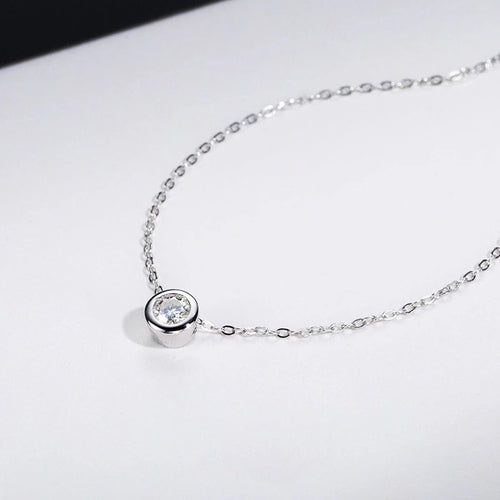 Bubble Solitaire Necklace