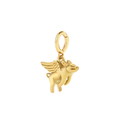 Flying Pig Charm