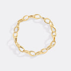 Bold Cable Link Charm Bracelet