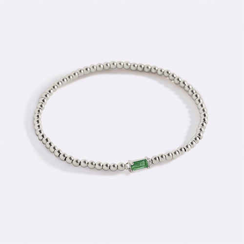 Beaded Birthstone Bracelet