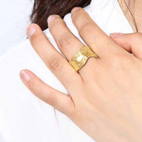 Chunky Textured Ring