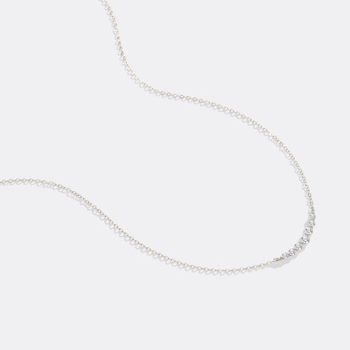 Classic Arc Diamond Necklace