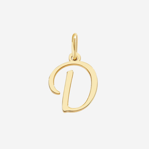 Cursive Initial Charm