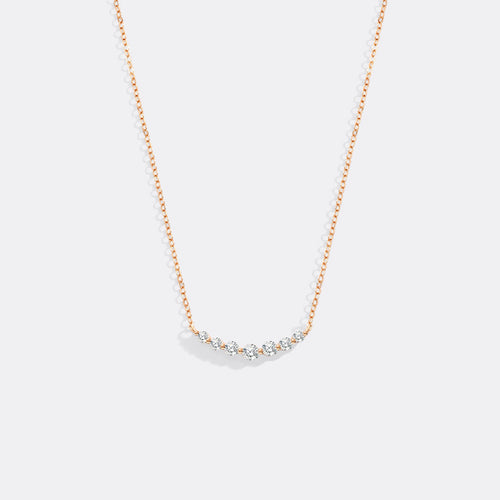 Classic Arc Diamond Necklace