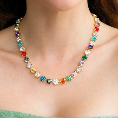 Ombr Crystal Adjustable Necklace