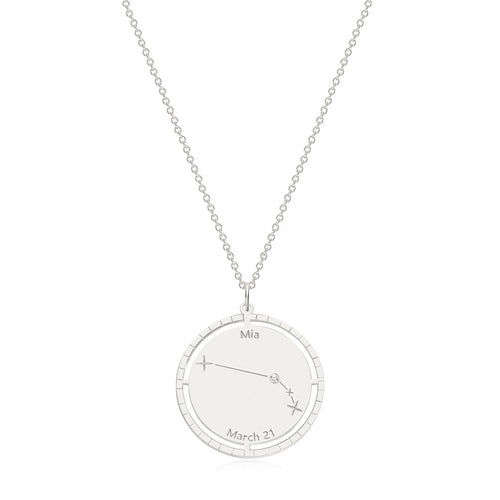 Personalized Constellation Pendant Necklace