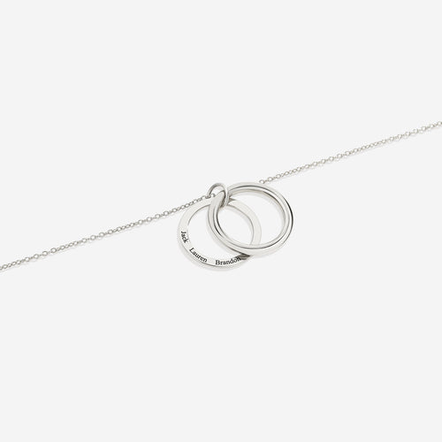 Hidden Message Ring Necklace