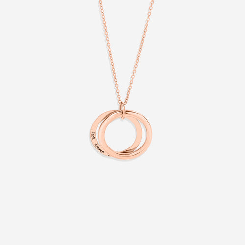 Hidden Message Ring Necklace