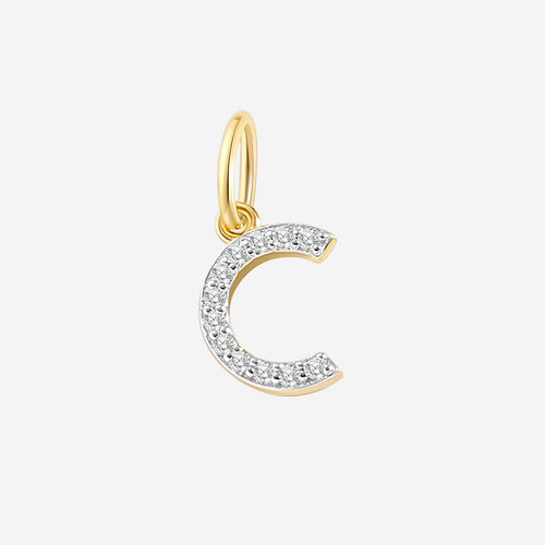 Diamond Initial Charm