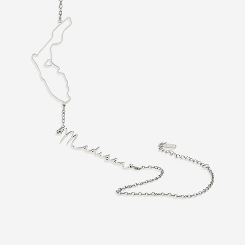 State Pride Name Necklace