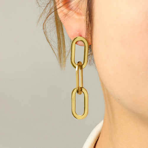 Chunky Chain Link Earrings