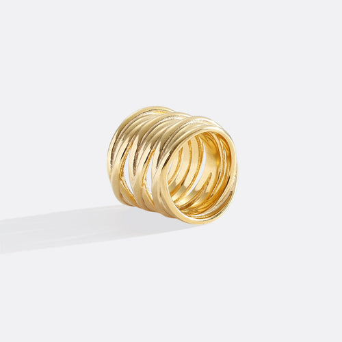Statement Coil Ring