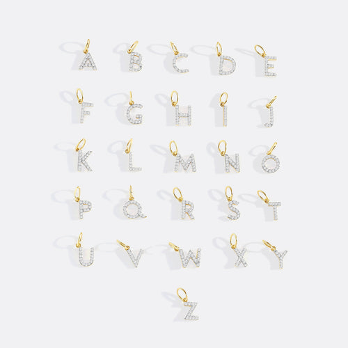 Diamond Initial Charm