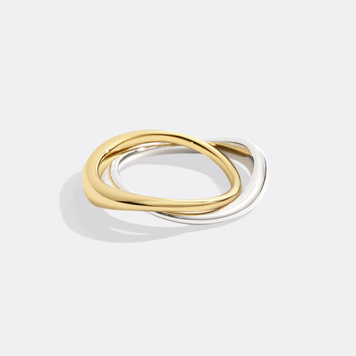 Organic Stacking Ring Set