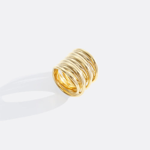 Statement Coil Ring