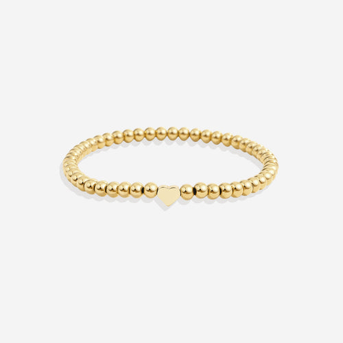 Heart Beaded Stacking Bracelet