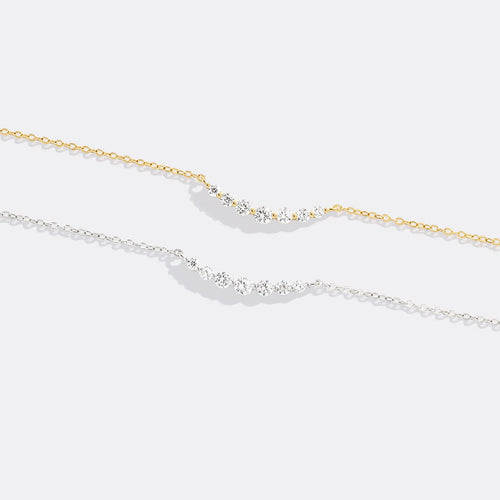 Classic Arc Diamond Necklace