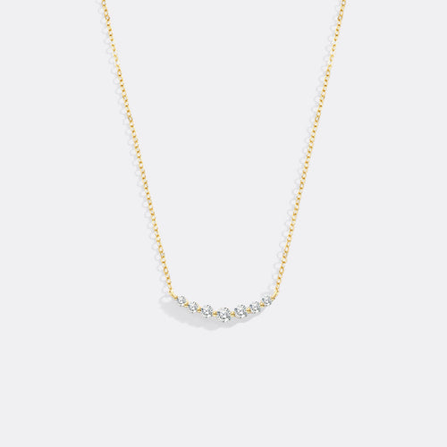 Classic Arc Diamond Necklace