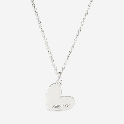 Personalized Heart Name Necklace