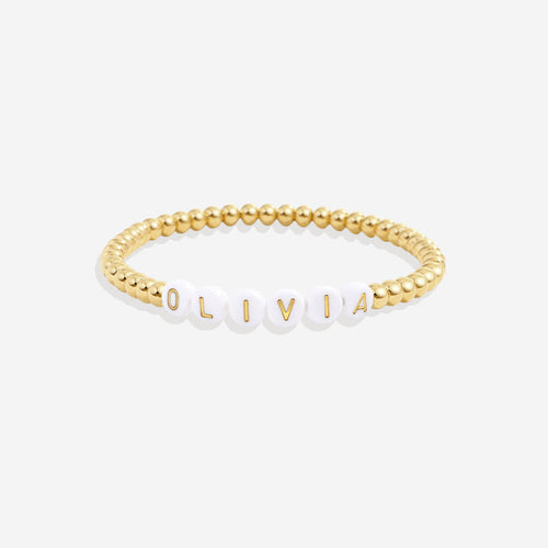 Personalized Word Bracelet