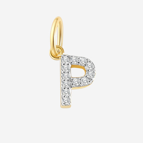 Diamond Initial Charm