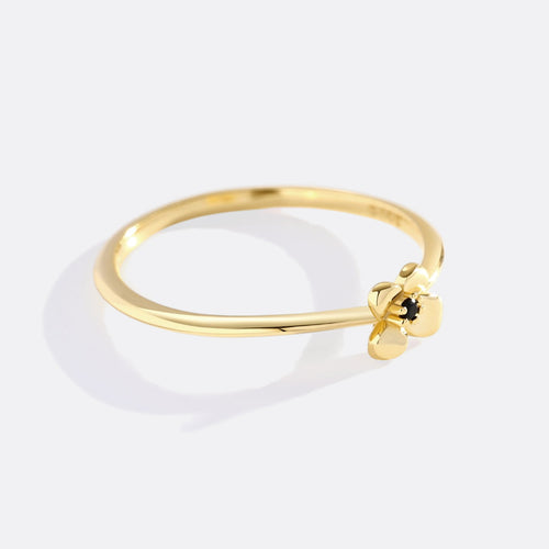Dainty Floral Statement Ring