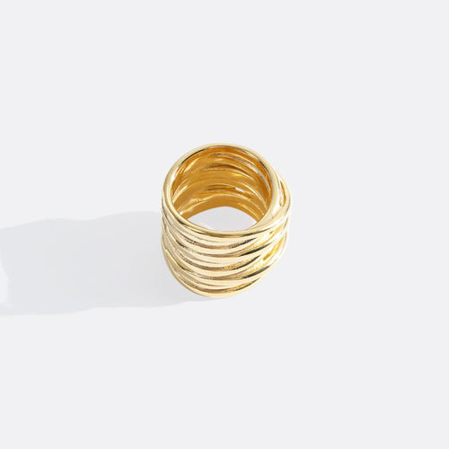 Statement Coil Ring