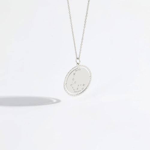 Personalized Constellation Pendant Necklace