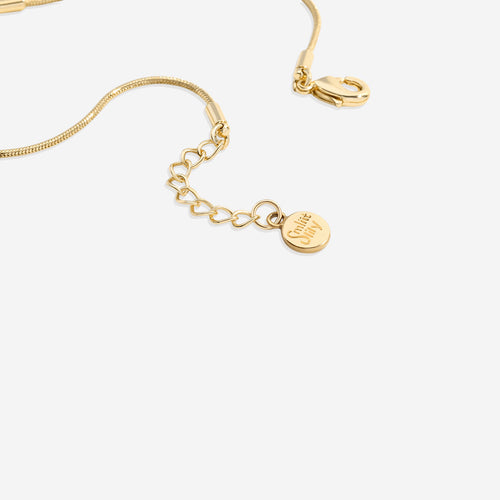 Monogram Initial Disc Bracelet