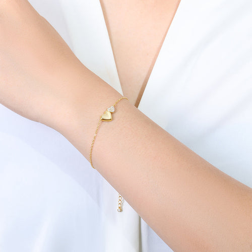 Heart Pave Bracelet
