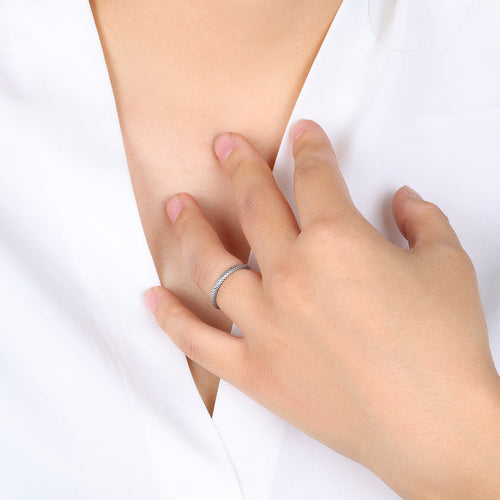 Snakeskin Stacking Ring