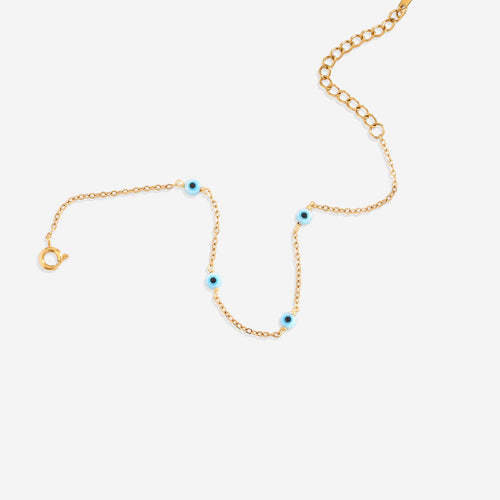 Satellite Evil Eye Bracelet