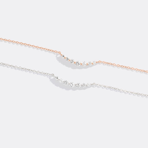 Classic Arc Diamond Necklace