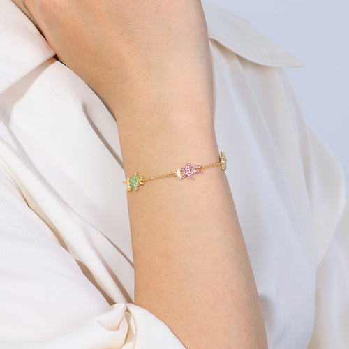 Personalized Mom Bracelet With Birthstone Kids