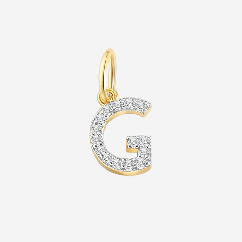 Diamond Initial Charm