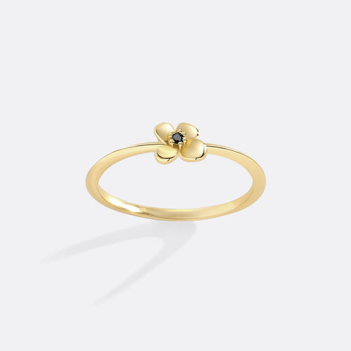 Dainty Floral Statement Ring