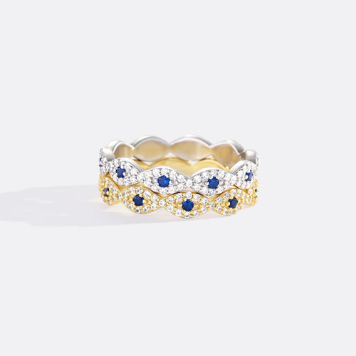 Pave Evil Eye Ring