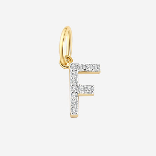 Diamond Initial Charm