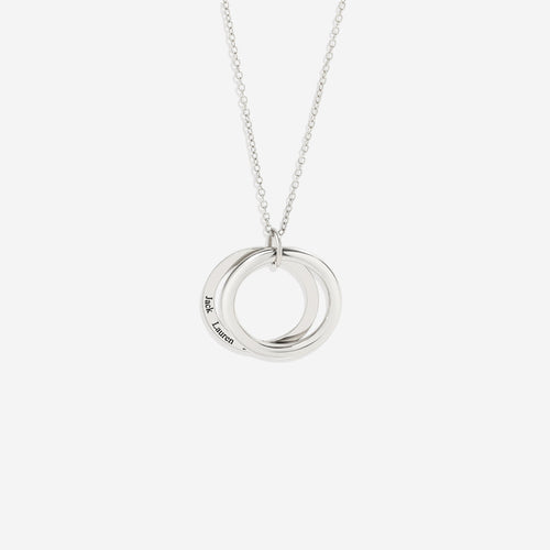 Hidden Message Ring Necklace