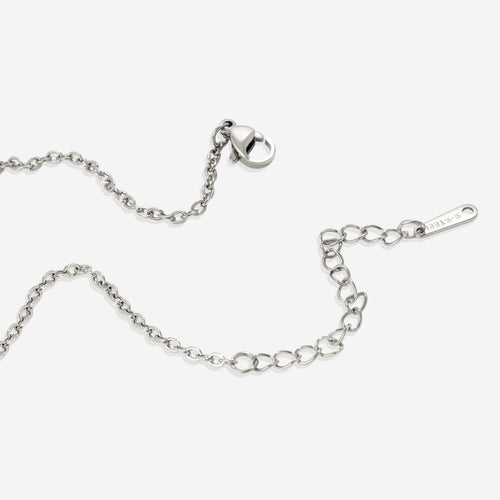 Monogram Portrait Pendant Necklace