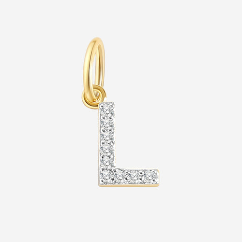 Diamond Initial Charm