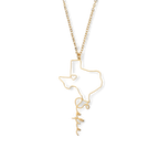 Home State Name Necklace