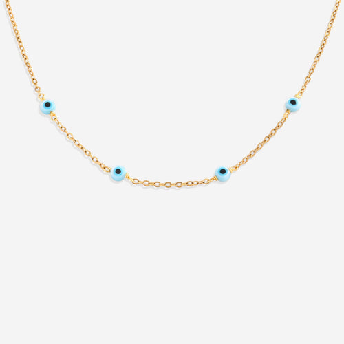 Satellite Evil Eye Bracelet