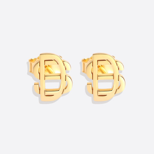 Custom Monogram Initial Earrings