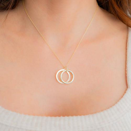 Hidden Message Ring Necklace