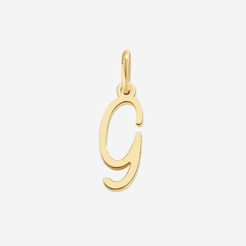 Cursive Initial Charm
