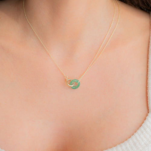 Gemstone Connection Necklace