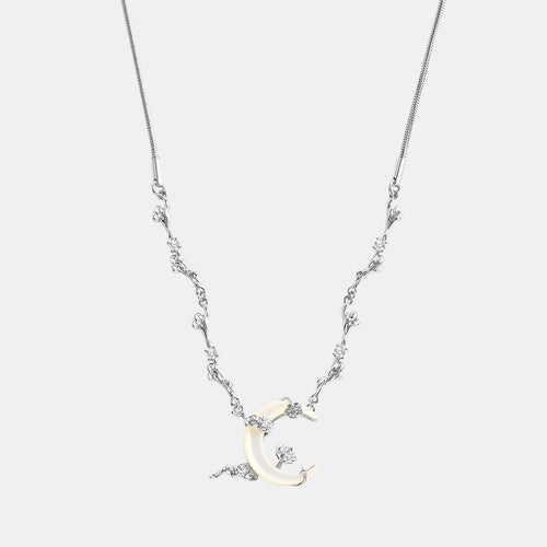 Shell Moon Necklace