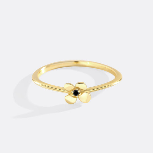 Dainty Floral Statement Ring